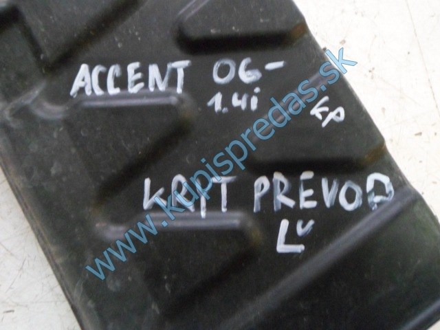 ľavý spodný kryt prevodovky na hyundai accent, 29130-1600 